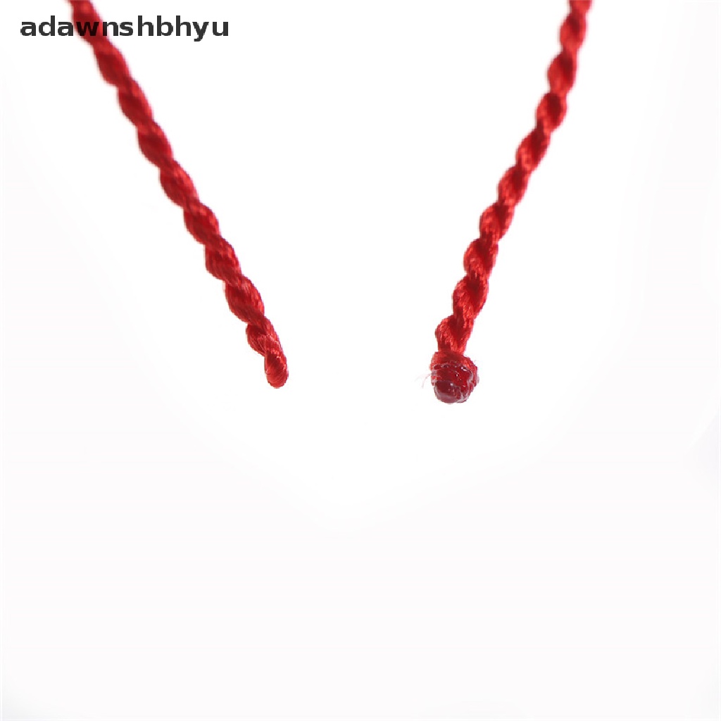 [adawnshbhyu] 50x Cord STRING KABBALAH Gelang Keberuntungan Lawan Evil Eye for Success Merah Hitam