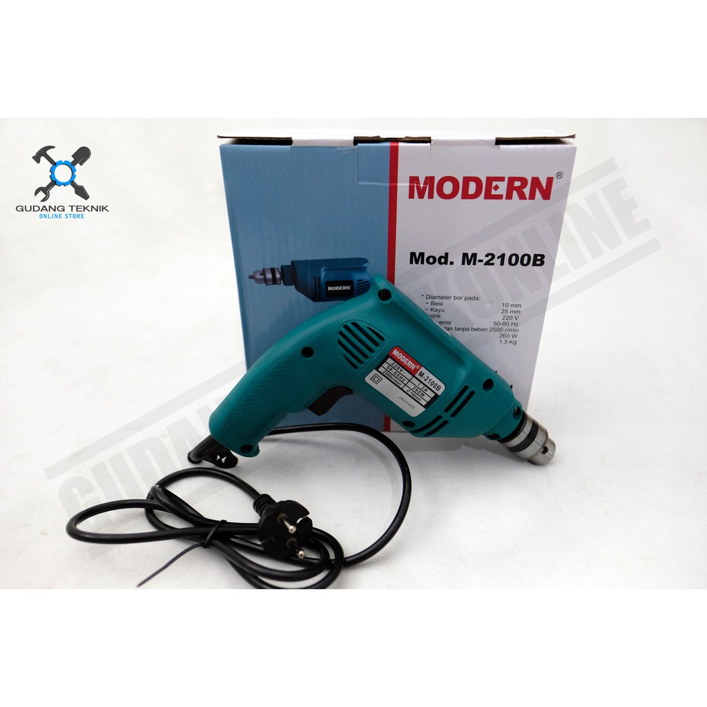 Mesin Bor Modern M 2100 B / Bor Listrik Modern M2100B 10 MM