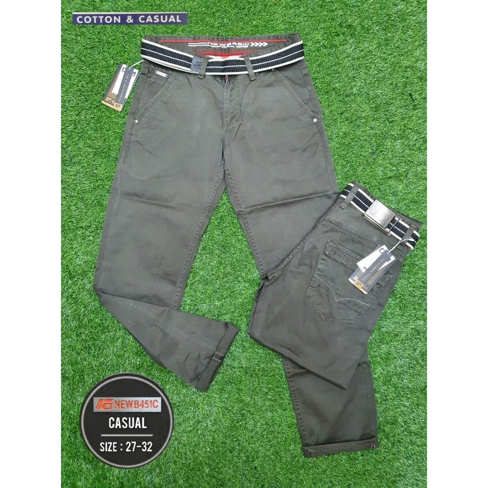 celana panjang pria chinos NEW BASIC import ORIGINAL