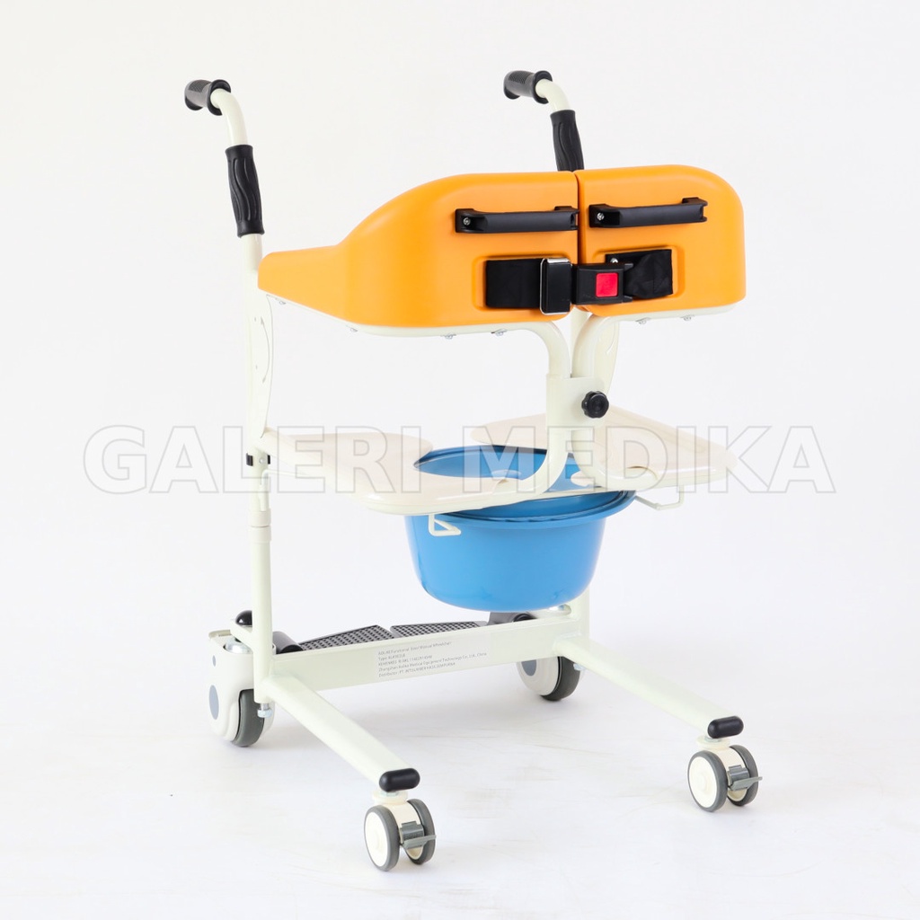 (KHUSUS GOJEK) Kursi Roda One Care ALK902 + Commode / Onecare Chair Kursi BAB + Mandi