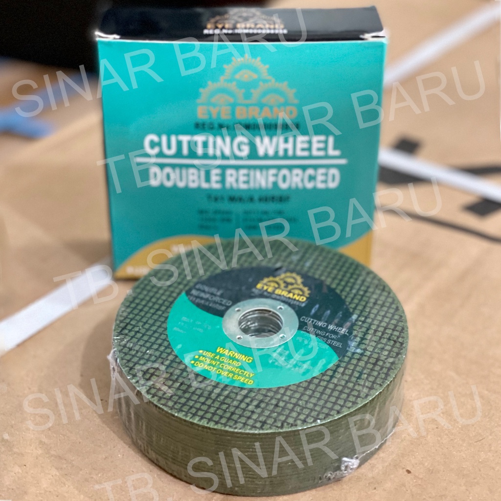 Mata Gerinda Gurinda Potong Besi 4 inch - Batu Potong Gerinda Gurinda Potong - Cap 'Mata 4 inch