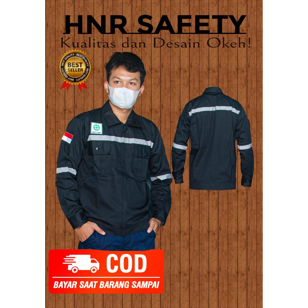 Baju Wearpack Safety K3 APD proyek/seragam lapangan