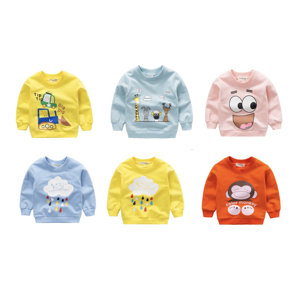 babyfit SWEATER  COLECTION baju  lengan panjang anak  cewek 