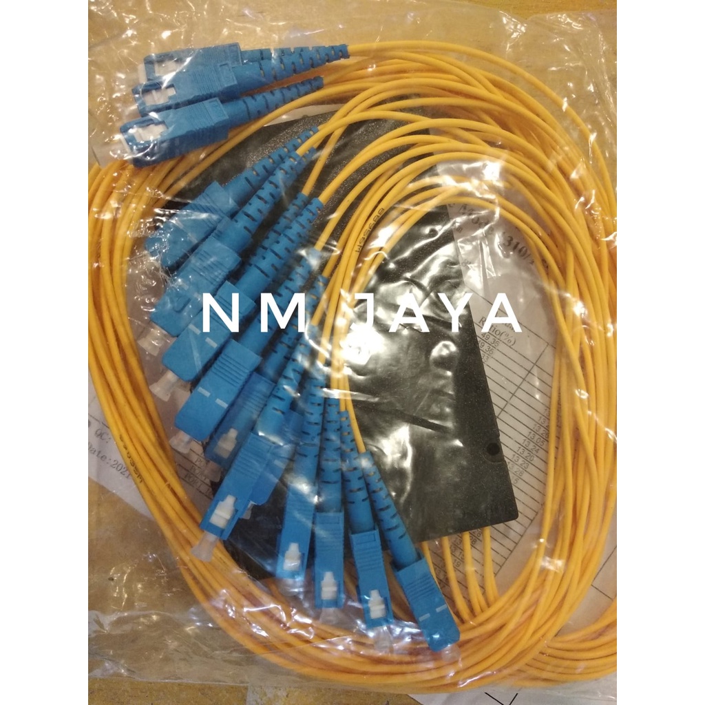 Passive Splitter 1:16 PLC Splitter 1:16 SC UPC Fiber Optik 2.0mm 0.8M