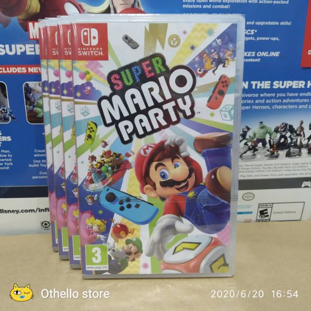 super mario party can you play online