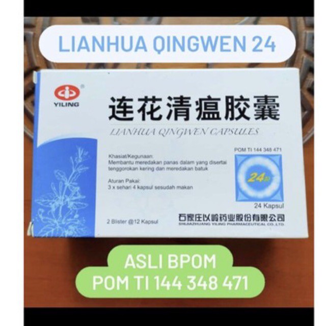 Lianhua Qingwen 24 BPOM RI