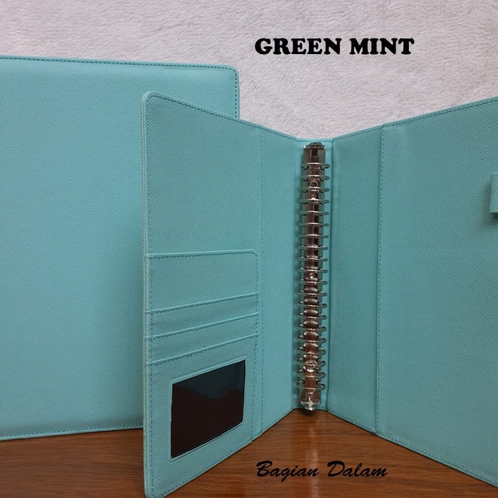 

Cantik Binder Polos Exclusive Warna Green Mint A5 Dan B5 Terbatas