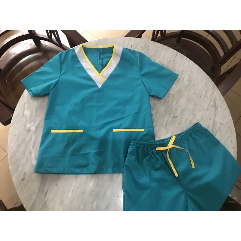 Medical Scrub/Baju Jaga Dokter Kombinasi