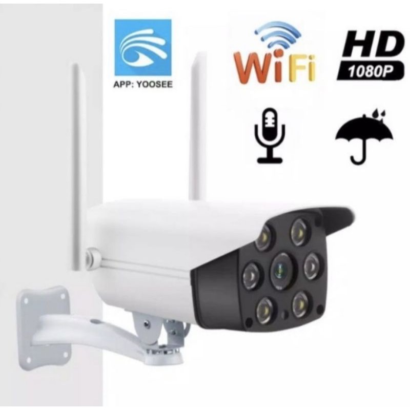 IP Camera CCTV Outdoor YOOSEE Wireless Onvif Wifi praktis Online 8MP