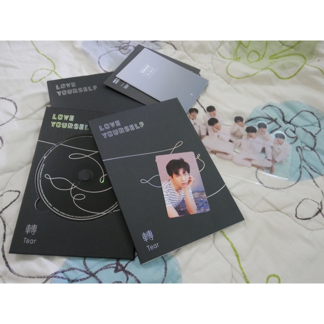 [SUDAH DI KEEP] ALBUM BTS LOVE YOURSELF : Tear O Version Namjoon Photocard With Poster