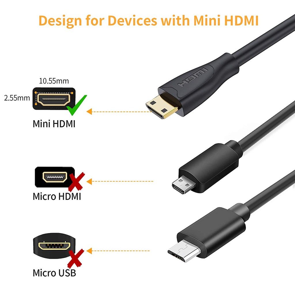 Kabel Mini HDTV To HDTV Female-15cm/ CABLE MINI HDmi TO HDmi.F-15CM