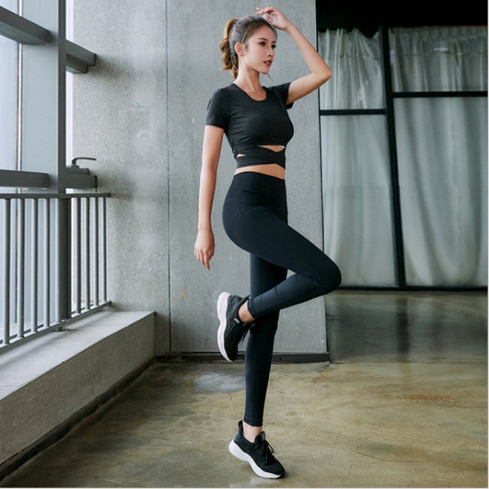 Dream Atasan Olahraga Wanita Yoga Zumba Import - Women Top Yoga Gym Sports