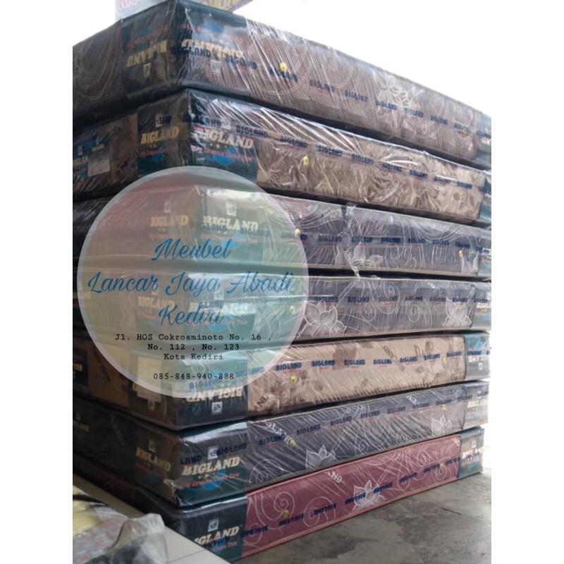 [KEDIRI] Matras Springbed Bigland Murah 120 140 150 160 180 | Mattress Big Land Deluxe Spring Bed Te