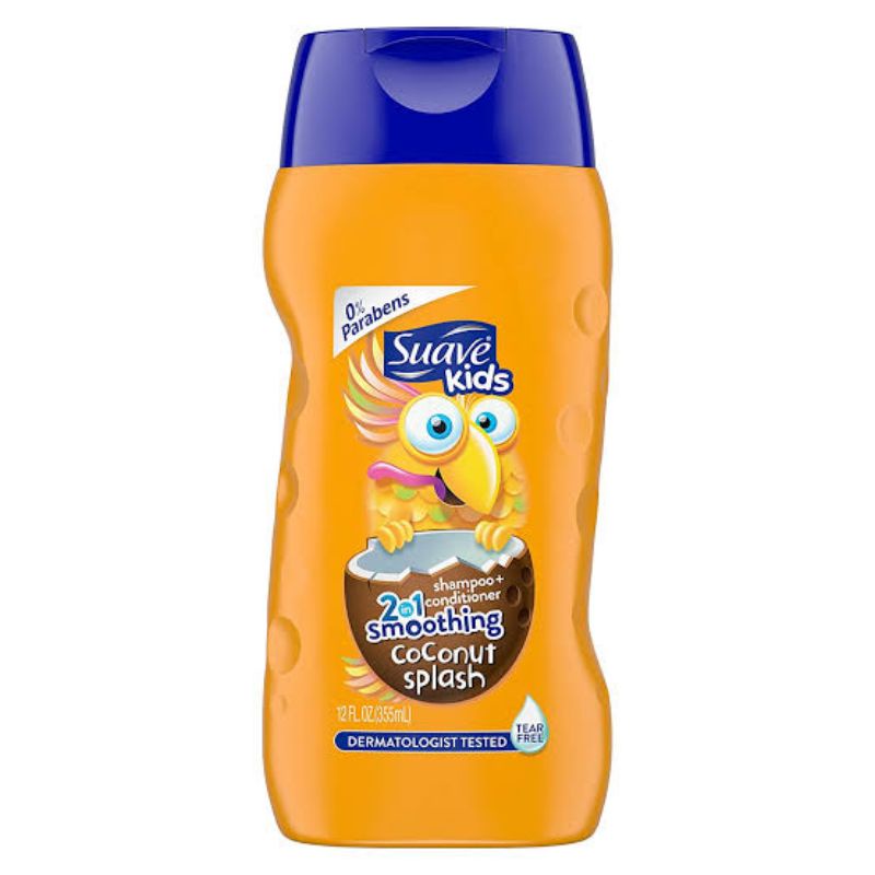 Suave Kids 2-in-1Shampoo and Conditioner - Coconut Splash (355ml)