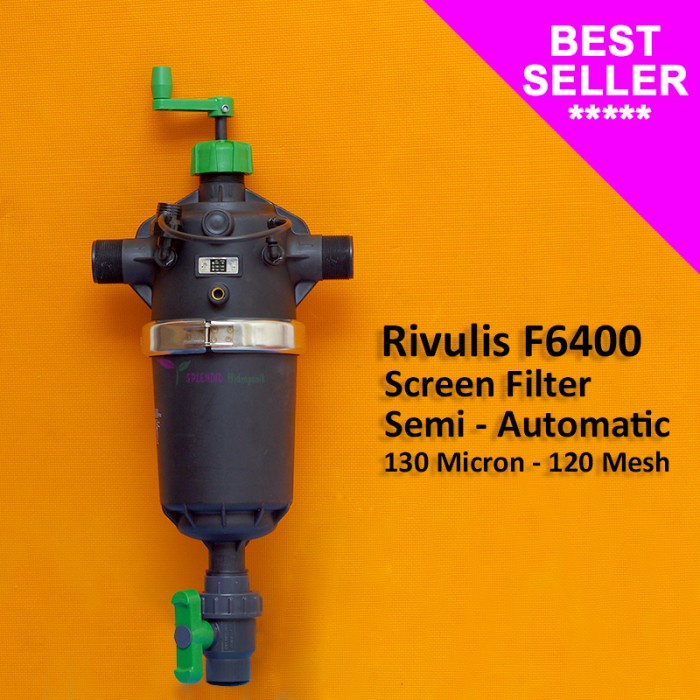 Rivulis Screen Filter 3 Inch Semi Automatic F6400 Ready