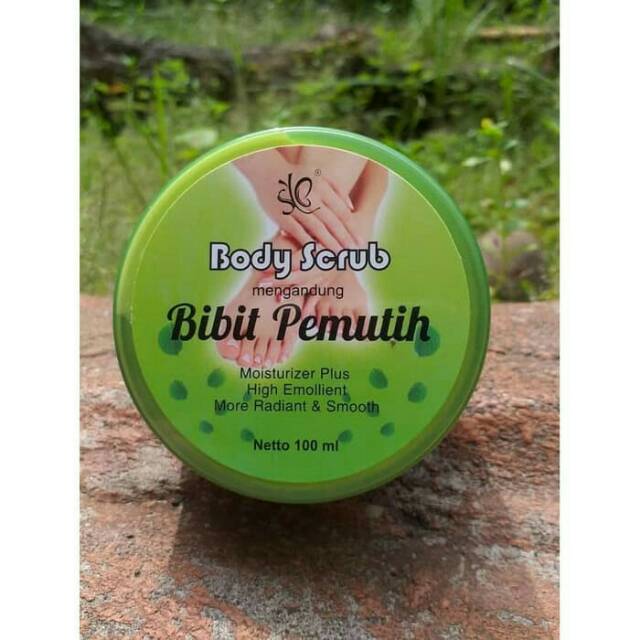 BODY SCRUB BIBIT PEMUTIH SYB BPOM - BODY SCRUB PEMUTIH BADAN