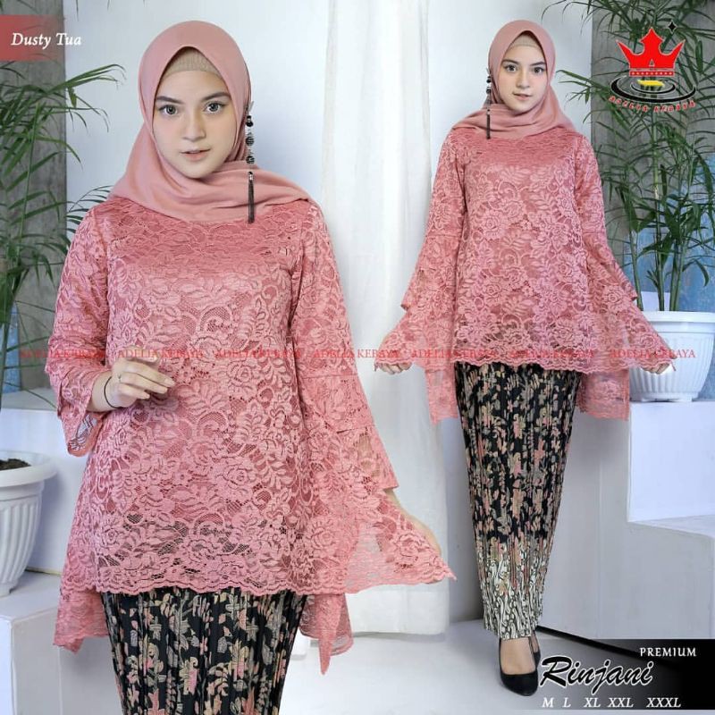 IndahKebaya | SET KEBAYA BROKAT MODERN / KEKINIAN / OOTD KONDANGAN / JUMBO / BISA COUPLE KELUARGA