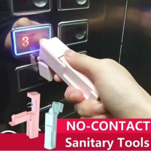 Sanitary Tools Zero Safe Touch Tool Epidemic Disinfektan Tools