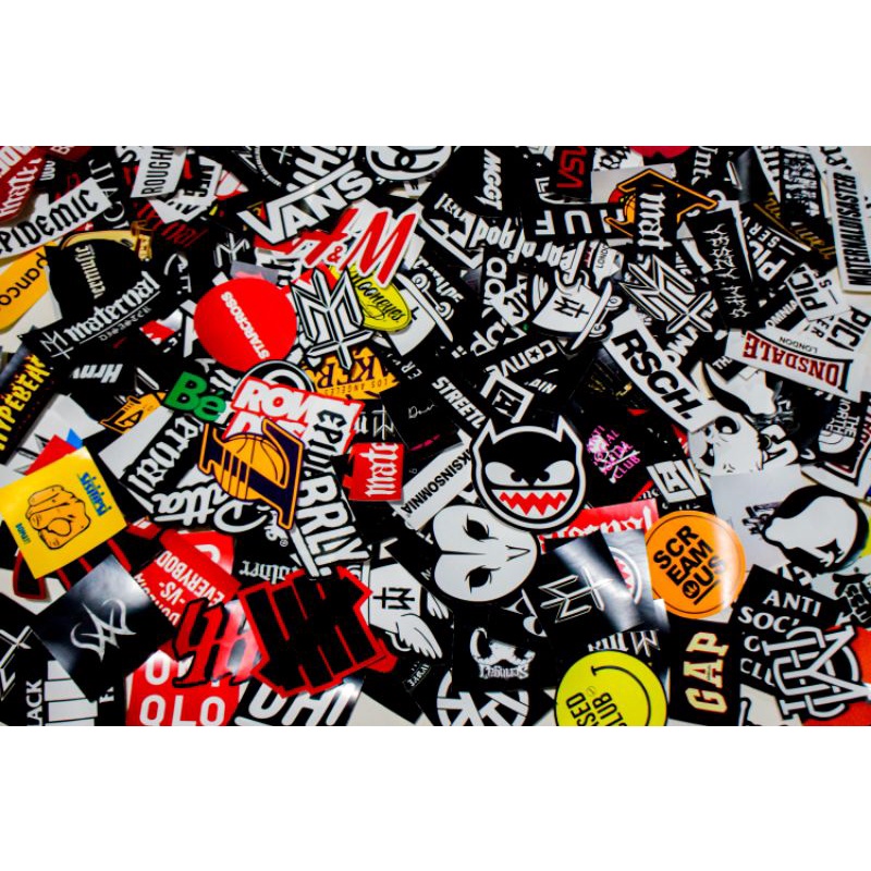 

STIKER DISTRO MURAH STIKER BRAND (random)