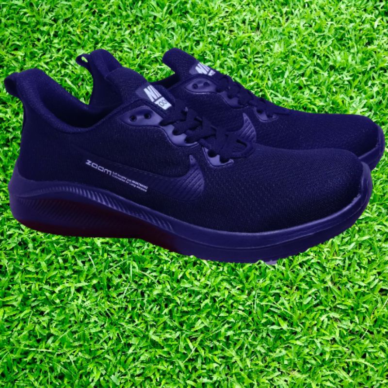 Sepatu Nike Zoom Sepatu Sekolah Hitam Polos Terbaru