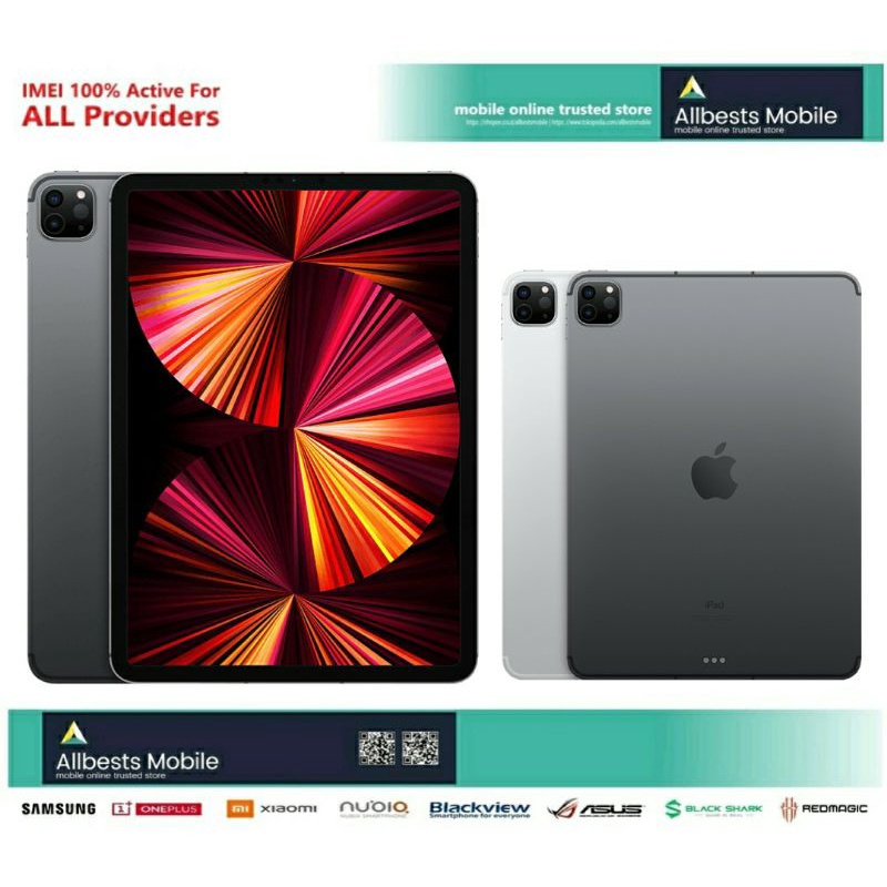 iPad Pro 11 2021 (11-inch 3rd Generation) M1 Chip 5G 128GB 256GB 512GB 1TB 2TB Wifi/Cellular BNIB & 