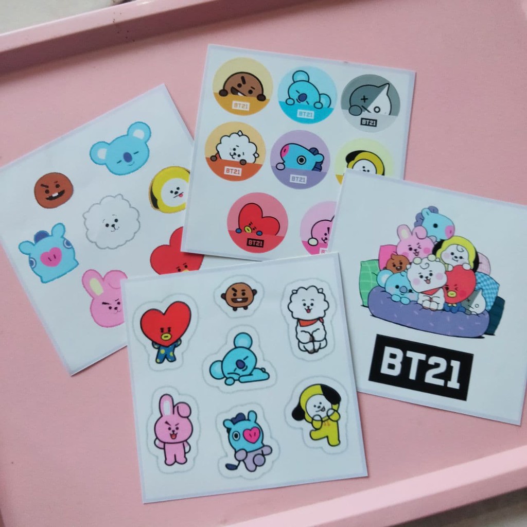 

STIKER LUCU MURAH BT 21 / STIKER ESTETIK BT 21 / STICKER TUMBLR / STICKER AESTHETIC by giftproject