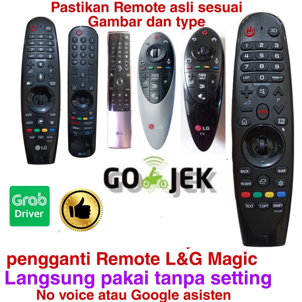 REMOTE AN-MR 600 AN-MR21GA JUNDA 503 NO VOICE REMOTE SMART TV ANDROID REMOTE TV LED LG MAGIC