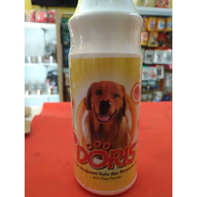 Bedak kutu n medicated doris for dog n cat 100ml