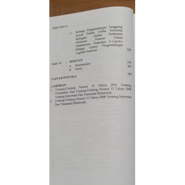 Perspektif Regulasi Pos, ITE & Perubahan, Dan Sislognas E-LOGISTICS CONTRACT Tanggung Jawab Pelaku U-8