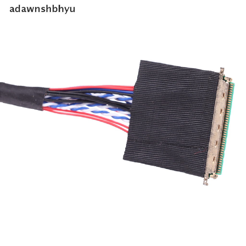 Adawnshbhyu 1PC New Arrival 40pin 1chanel 6bit Kabel Layar LVDS LCD LED Untuk Display