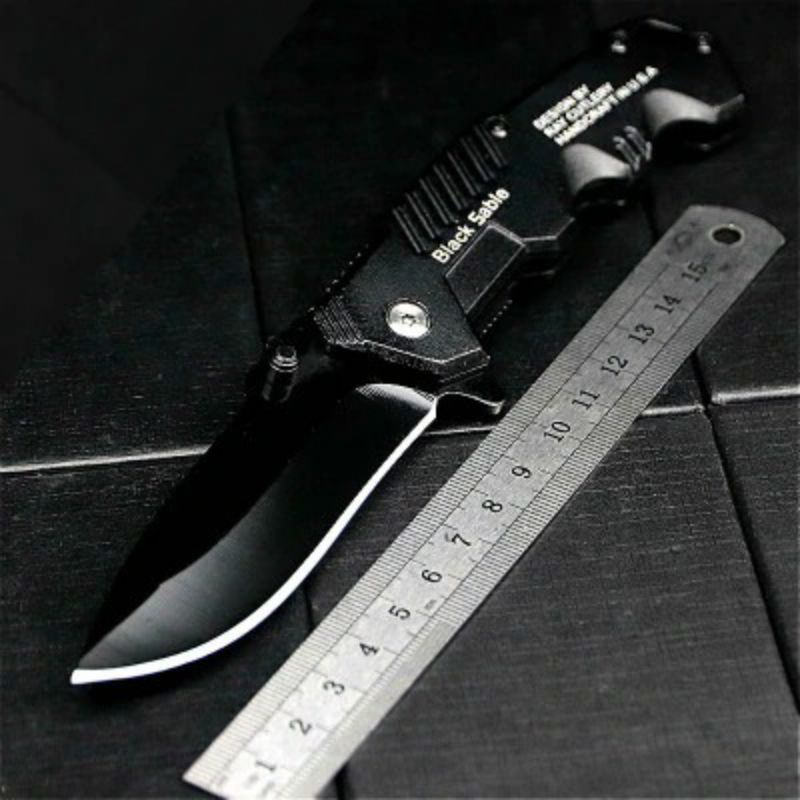 Pisau Lipat Survival camping  Tactical folding Knife