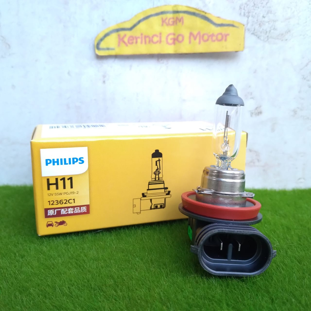 BOHLAM HALOGEN PHILIPS H11 12V 55W 12362 HEAD LAMP FOG LAMP