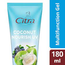 Citra Coconut Nourish Gel Uv 180ml / Citra Coconut Gel / Hand Body Lotion