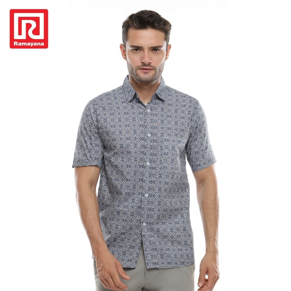 Ramayana - Kemeja Batik Pria Motif Rama Abumuda 1977