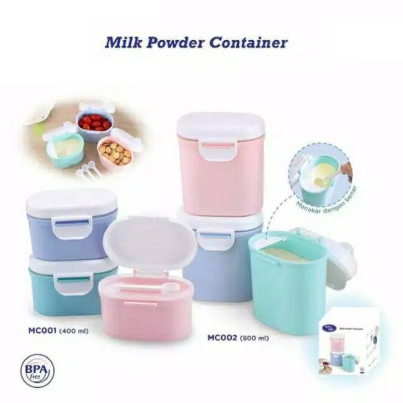 Toples Susu Bubuk Bayi Baby Safe / Milk Container BPA Free