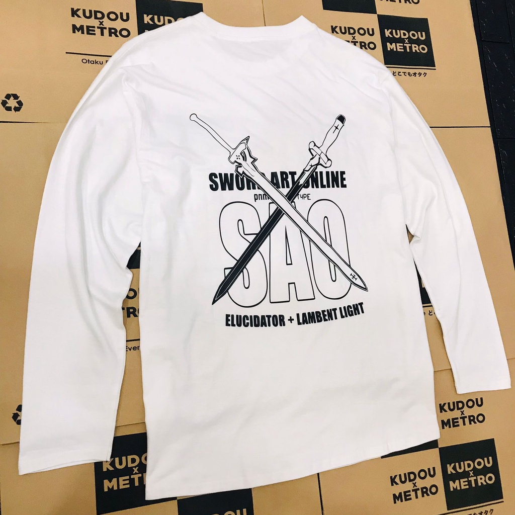 Longsleeve Sword Art Online Casual SAO Anime Manga Premium Unisex