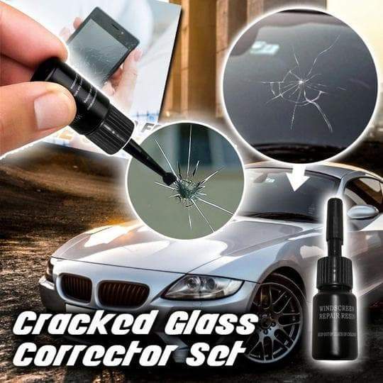 EAFC Cairan service Kaca Retak untuk mobil dan HP Alat Reparasi Kaca Mobil Retak Car Window Crack Repair lem kaca gores Glass Repair Kit Automotive Windshield Repair Kit Tools Auto Glass Repairing Fluid Resin For Car Window Scratch Renovate Fixing