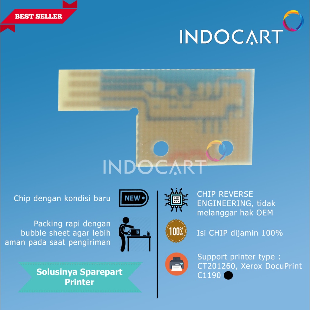 Chip CT201260 CT201261 CT201262 CT201263 -Xerox DocuPrint C1190-2K