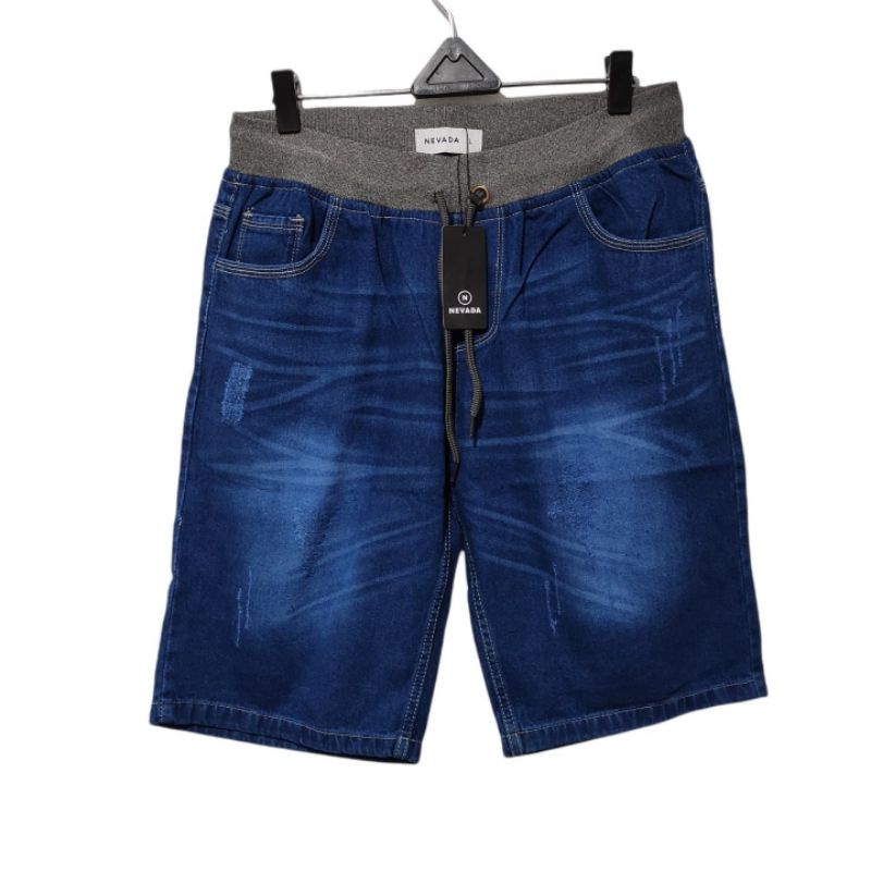 Celana Pendek Nevada Jeans Pinggang Karet