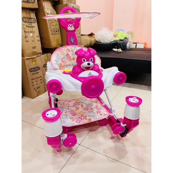 DIJAMIN TERMURAH Baby Walker Apolo Space Baby SB 611-3 / SB611-3 Alat bantu belajar berjalan baby