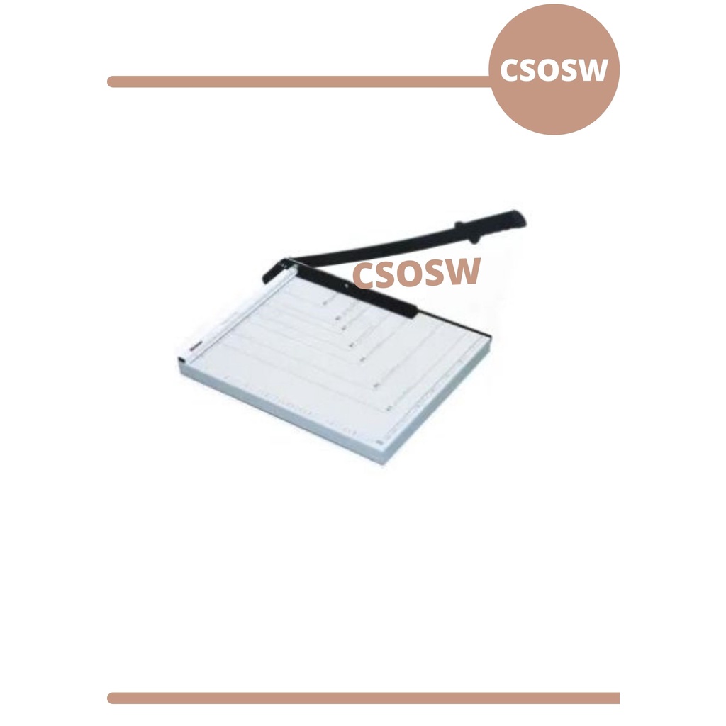 

Krisbow Paper Trimmer Alat Potong Kertas A3 Putih Paper Cutter