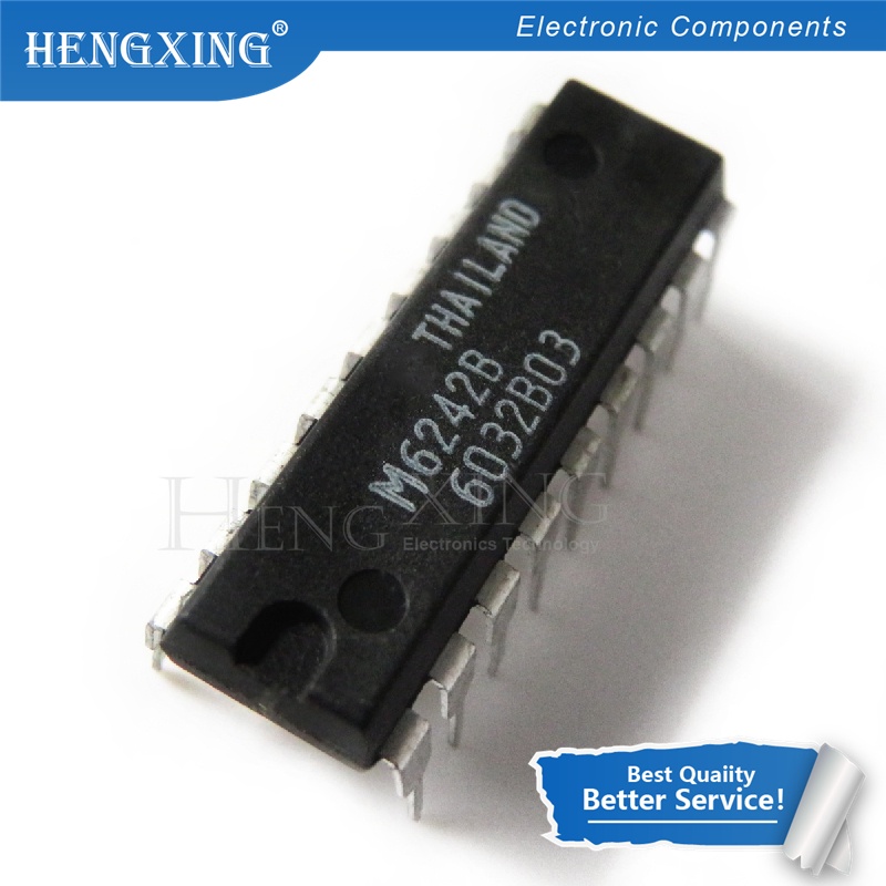 50pcs Ic M6242B M6242 DIP-18