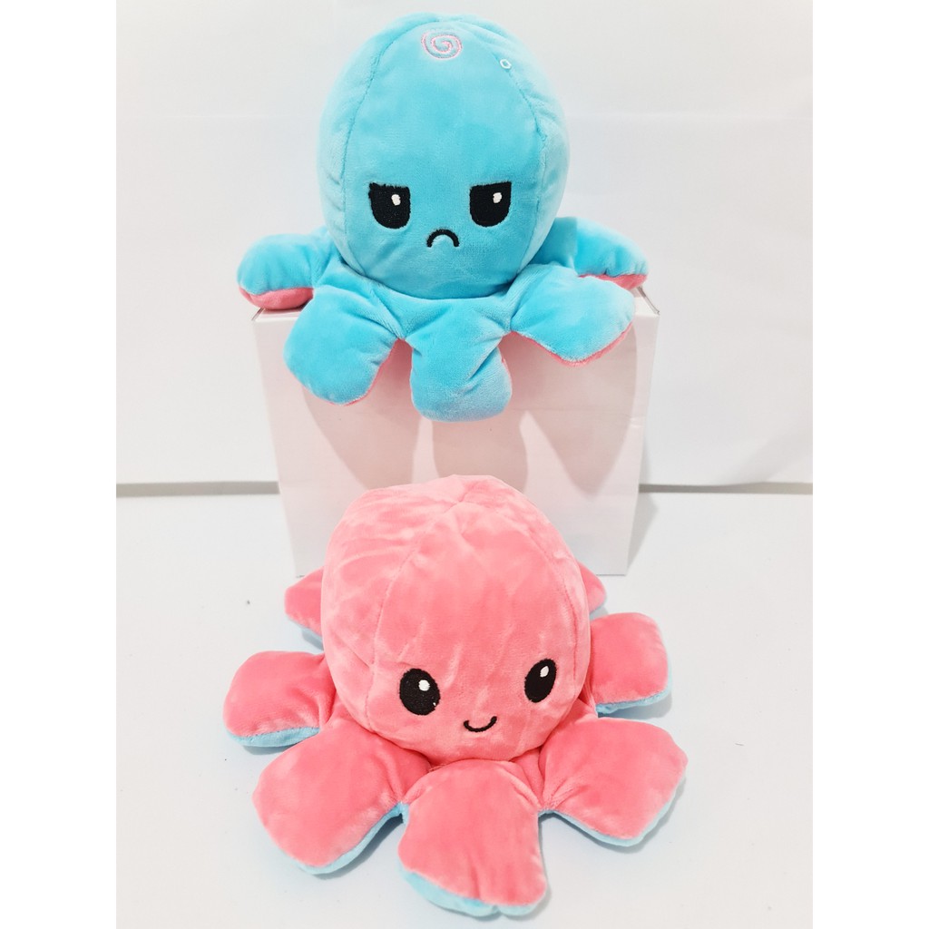 Reversible Octopus Doll Boneka Tik Tok Cumi