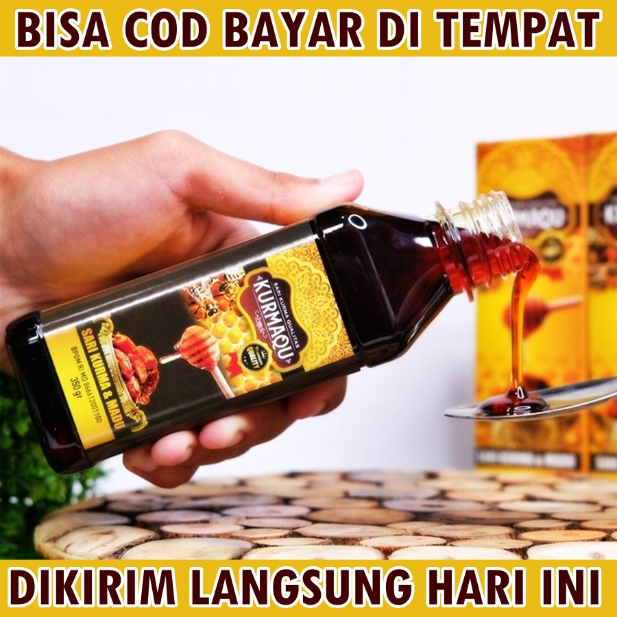KURMAQU - Obat Buat Lemah Syahwat pria / Jamu Atasi Ejakulasi Dini / Obat Herbal Stamina Pria / Madu Kurma Sari Kurma KurmaQu Original 100% ASLI-4