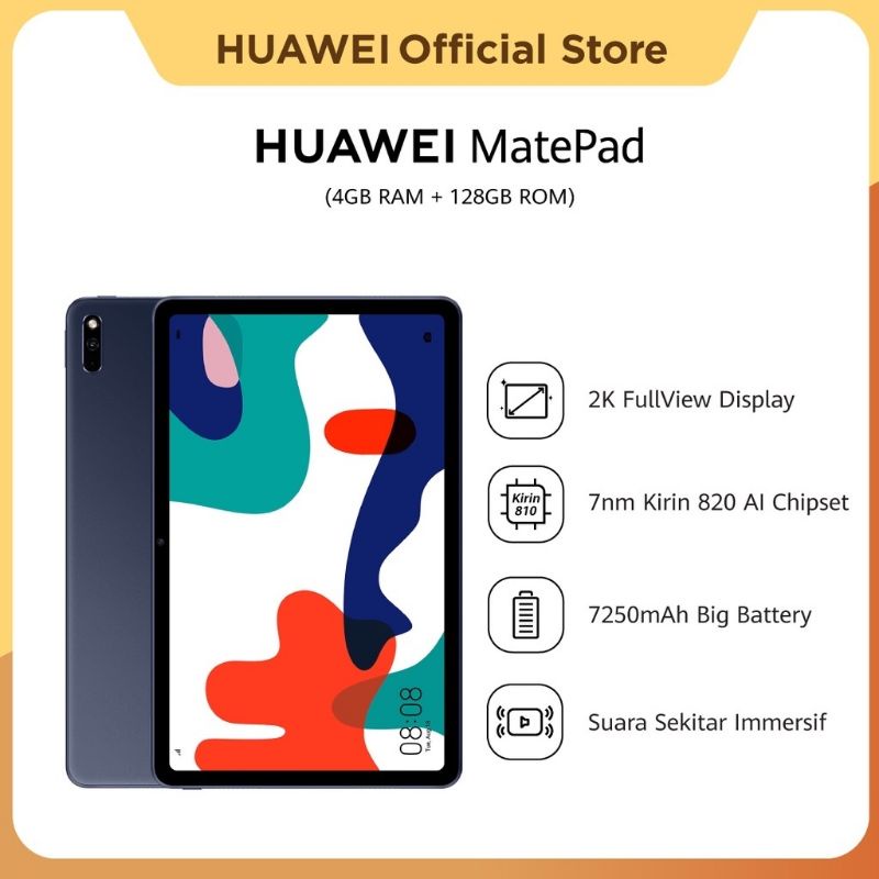 Huawei Matepad R 10.4" 128GB ROM (SECOND pemakaian 2 bulan)