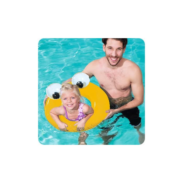 BESTWAY #36114 BAN RENANG BULAT ANAK BAN RENANG MATA BESAR - MURAH