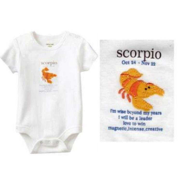Jumper bayi baby gap motif zodiak