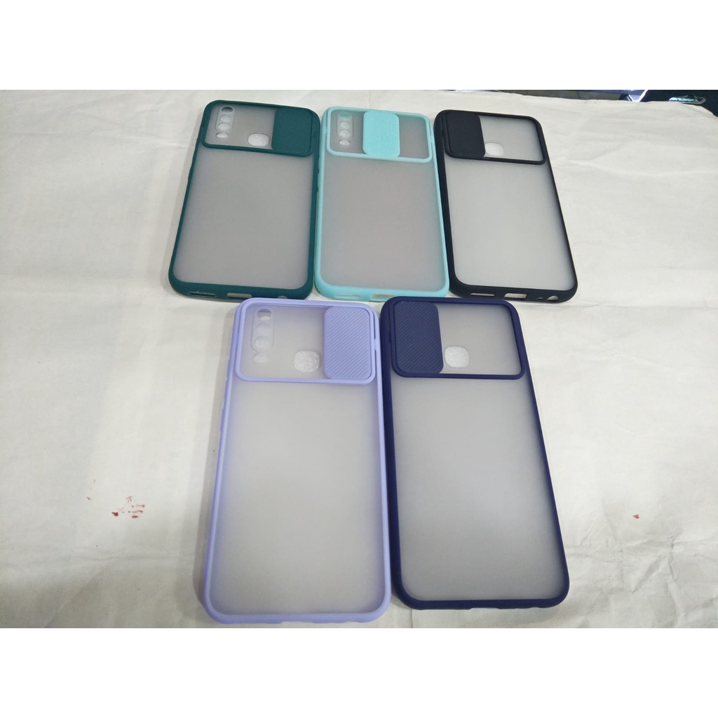CASE FUZE ATAU SILIKON SLIDE KAMERA VIVO Y11 Y12 Y15 Y17 Y12I