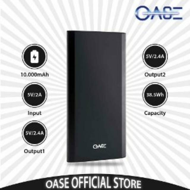 Powerbank Oase by OPPO 10000 mAh