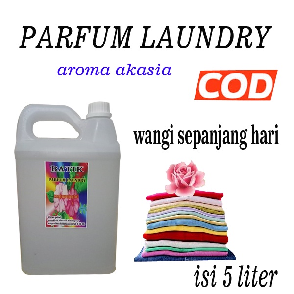 PARFUM LAUNDRY MINYAK WANGI LONDRI WANGI TAHAN LAMA LEMBUT ISI 5 L